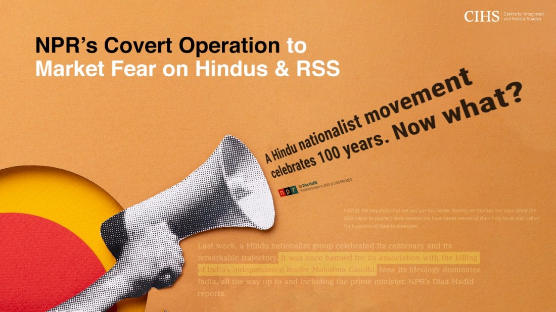NPR’s Covert Operation to Market Fear on Hindus & RSS