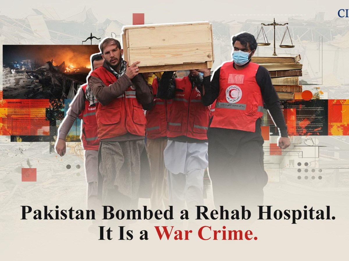 Pakistan Bombed a Rehab Hospital. It Is a War&nbsp;Crime.