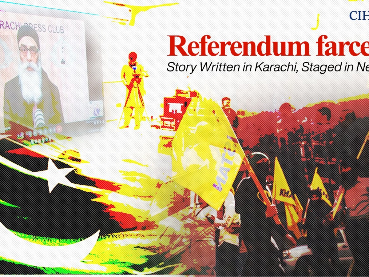 Referendum Farce: Story Written in Karachi, Staged in New&nbsp;York