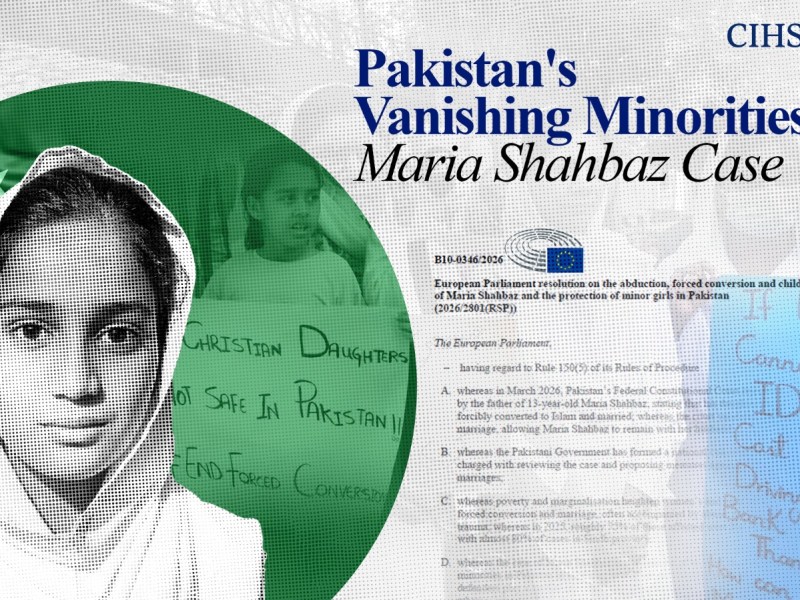 Pakistan’s Vanishing Minorities: Maria Shahbaz&nbsp;Case
