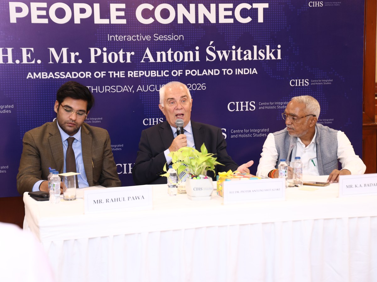 PRESS NOTE: CIHS Hosted Interactive Session with Ambassador of&nbsp;Poland