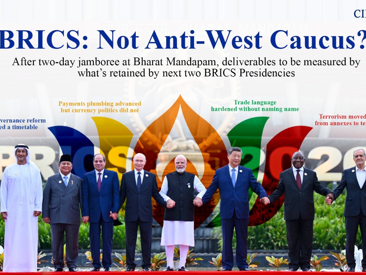 BRICS: not anti-west&nbsp;Caucus?