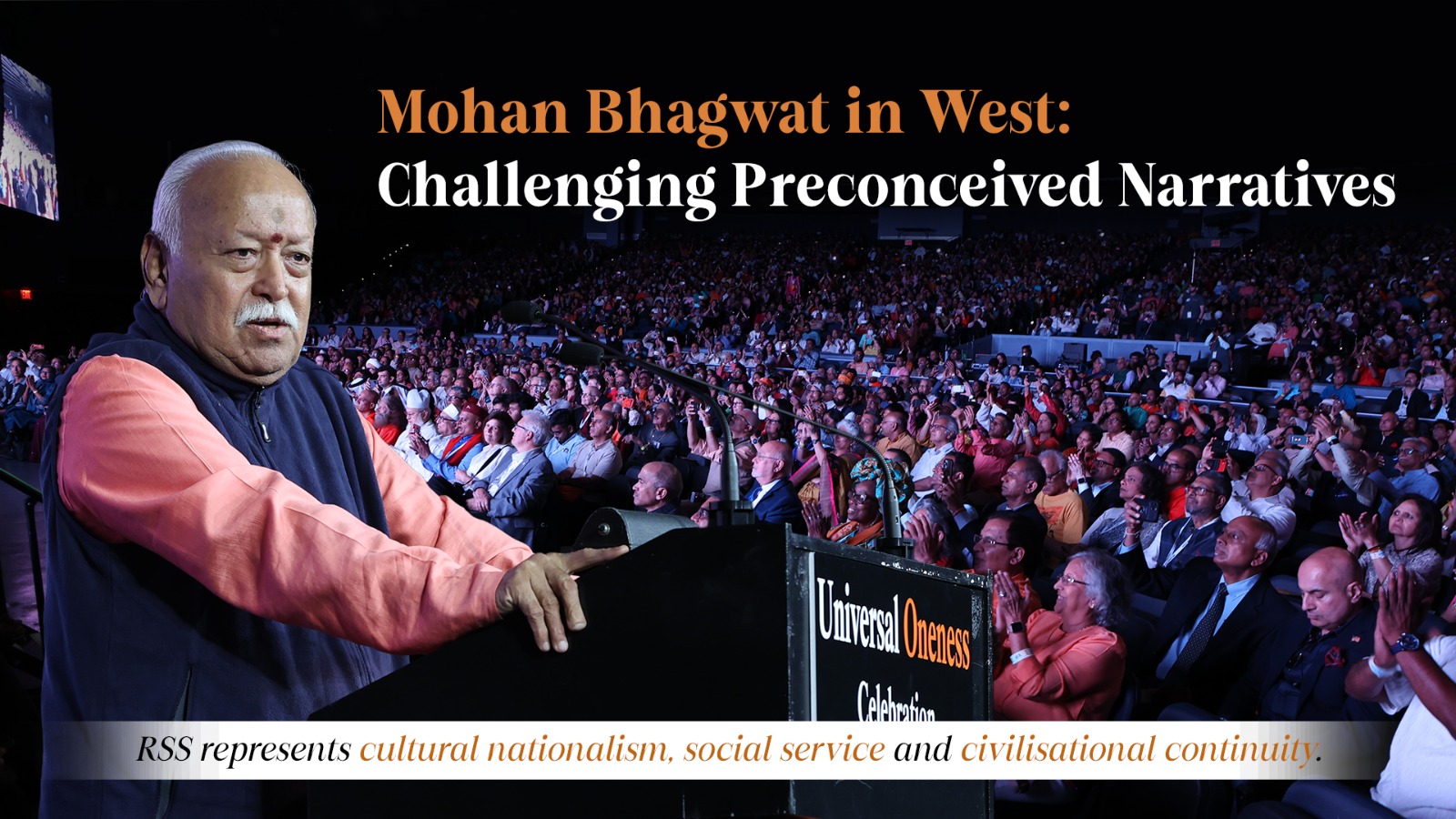 Mohan Bhagwat in West: Challenging Preconceived Narratives